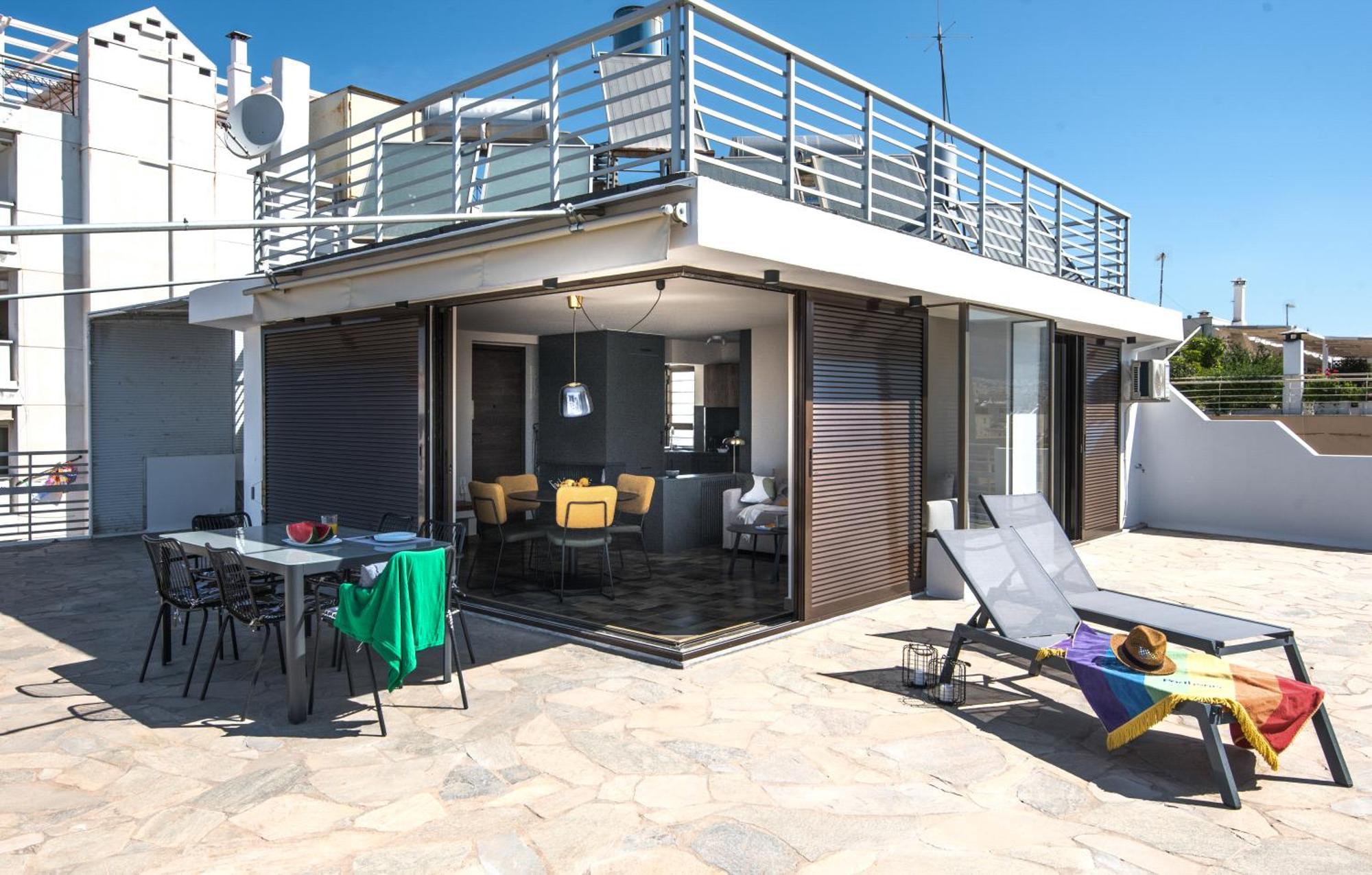 Apartment Wonder Over The Sea Athens